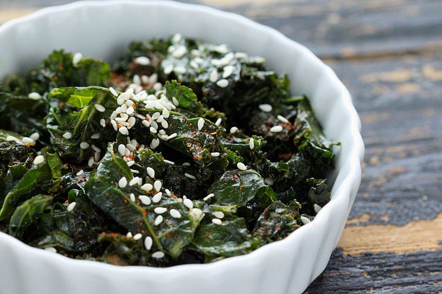 Garlicky Kale