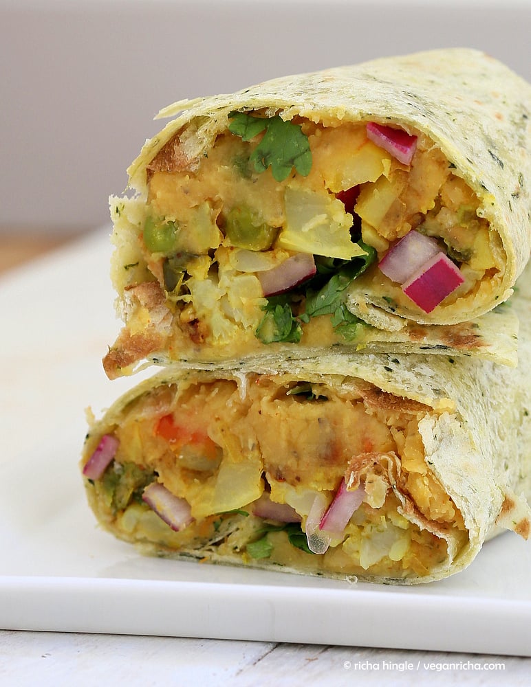 vegan wrap recipe stacked vegan red lentil hummus wraps with cauliflower and potato