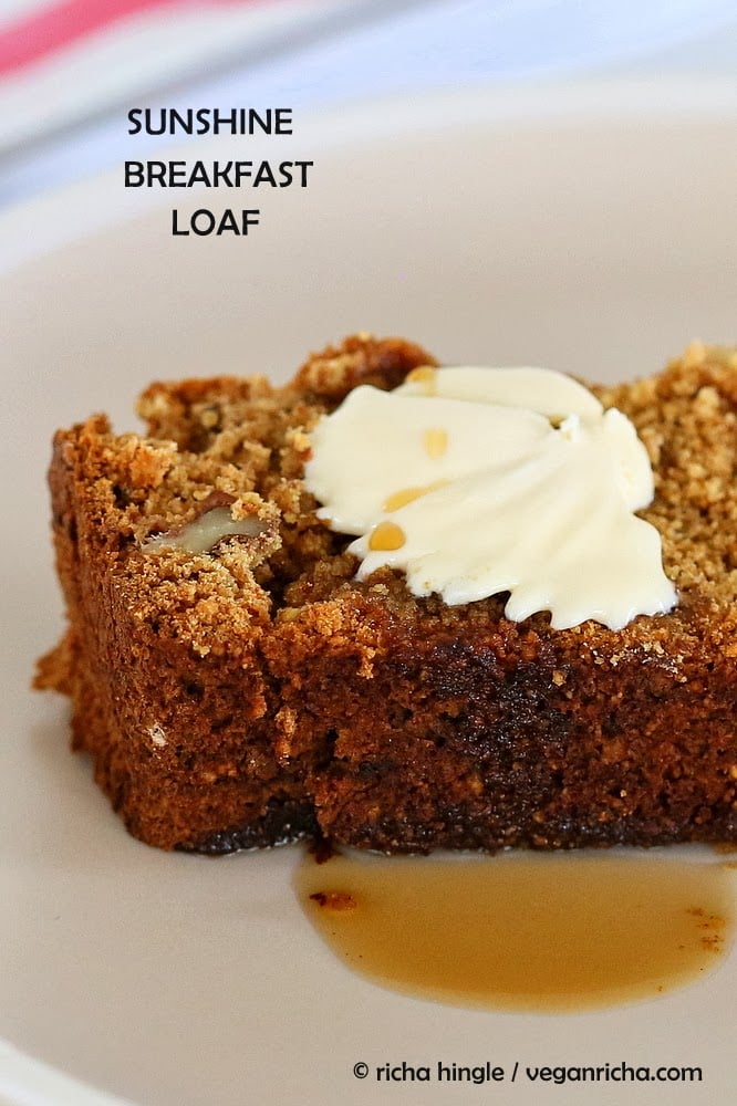 Sunshine Breakfast Loaf | Vegan Richa