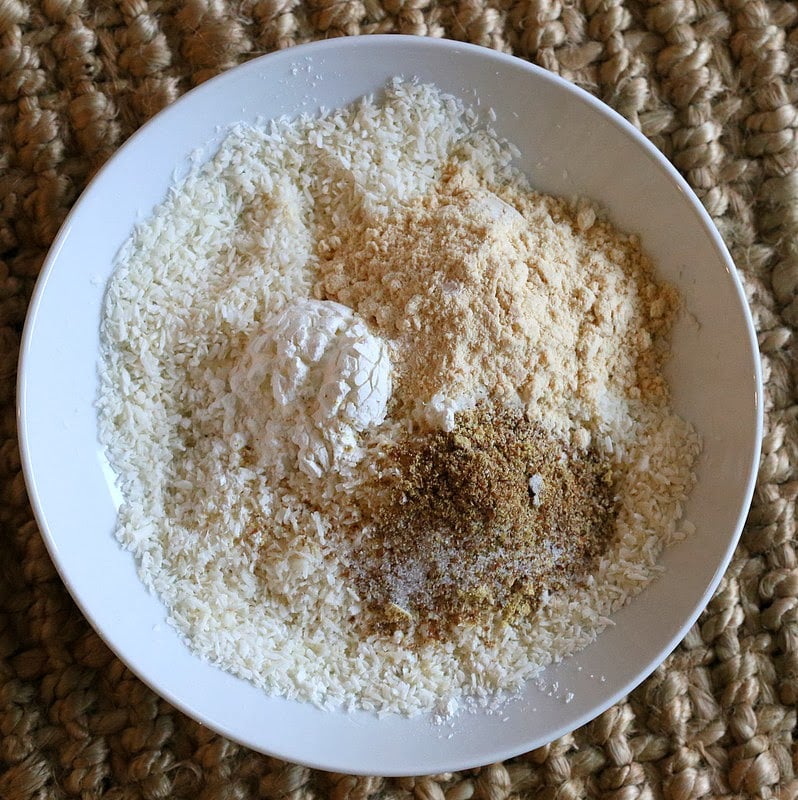 coconut macaroons recipe ingredients for coconut macaroons cookie mix in a white bowl