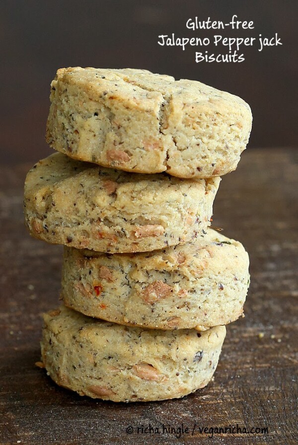 gluten-free biscuits with pepper jack and jalapenos