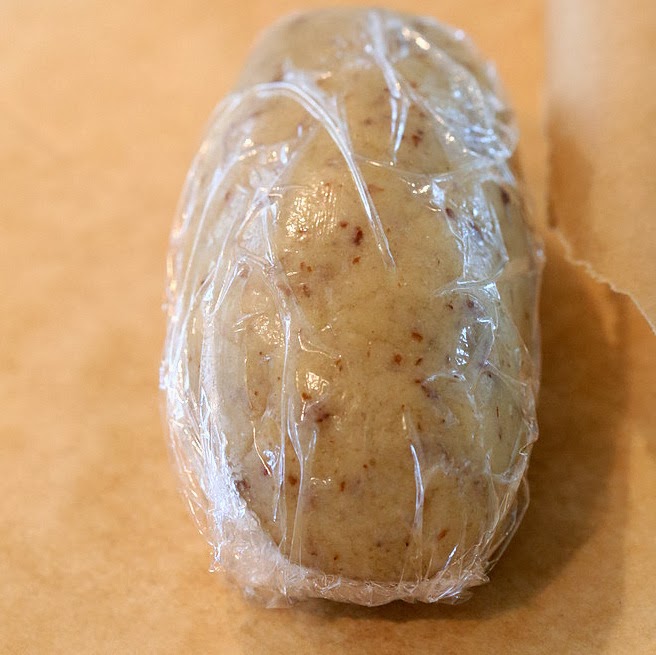 vegan sugar cookies chilled vegan sugar cookie dough wrapped in cling film