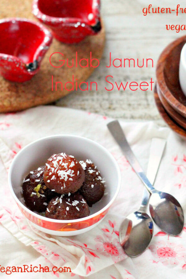 The Best Vegan & Glutenfree Gulab Jamuns. Dairyfree Eggless Indian Dessert Recipe