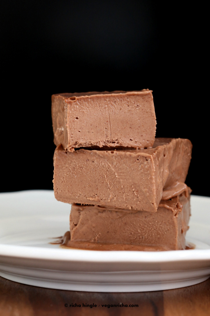 Vegan Nutella fudge Bars | Vegan Richa