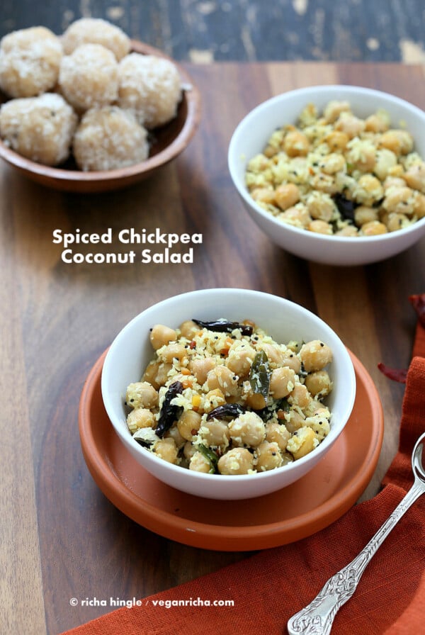 Chickpea Sundal | Vegan Richa