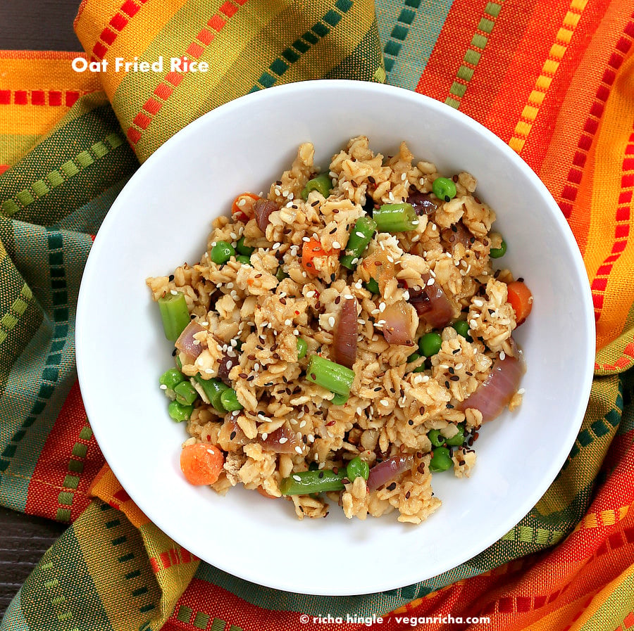 Stir-fried Veggie Oats