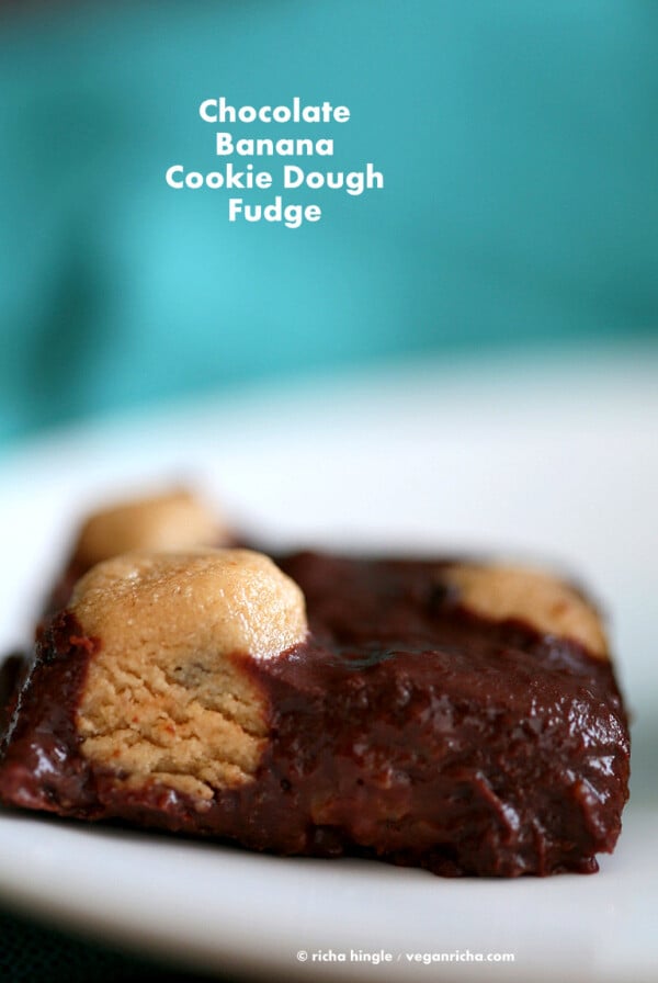 Chocolate Banana Fudge | Vegan Richa #vegan #glutenfree #veganricha
