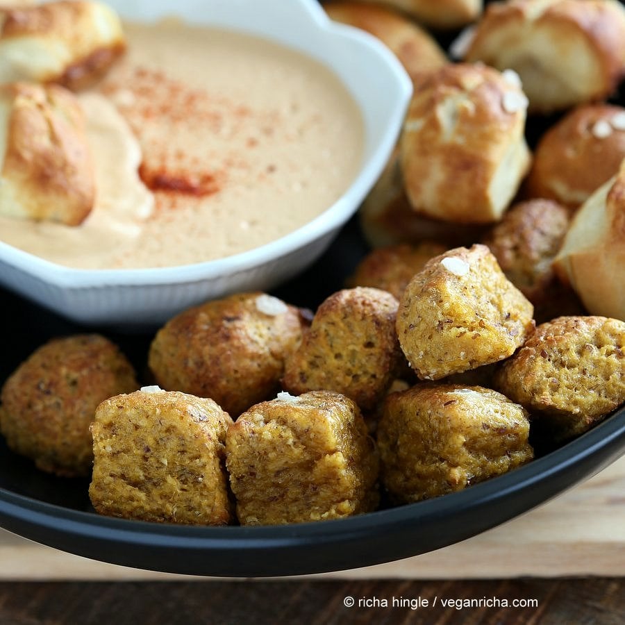 Gluten free Vegan Pretzel Bites | Vegan Richa
