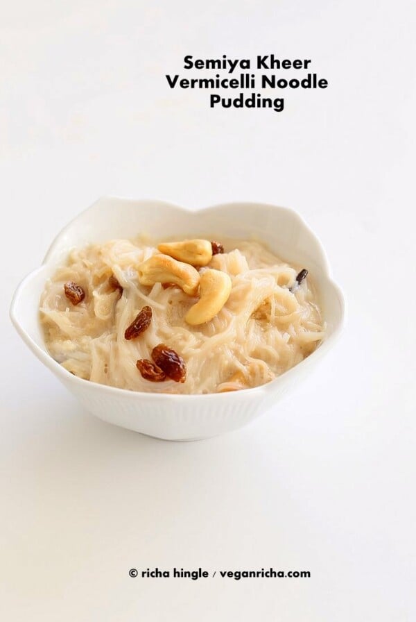 Vermicelli Pudding | Vegan Richa #glutenfree #veganricha #vegan