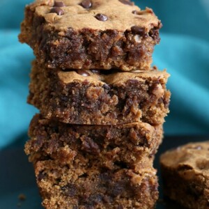 Vegan Almond Butter Blondies | Vegan Richa #glutenfree #veganricha #vegan
