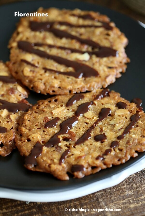Vegan Florentines | Vegan Richa #glutenfree #veganricha #vegan