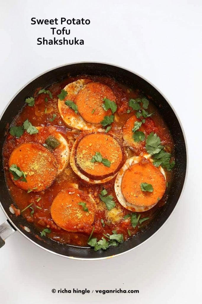 Vegan Shakshuka with Sweet Potato | Vegan Richa