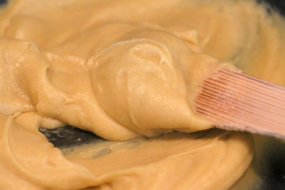 Chickpea flour Tofu. 10 min Non soy tofu made with Chickpea flour or Besan / gram flour. Easy Burmese tofu. Vegan Gluten-free Soy-free Nut-free Recipe.| VeganRicha.com
