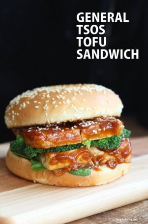 Vegan General Tsos Tofu #veganricha