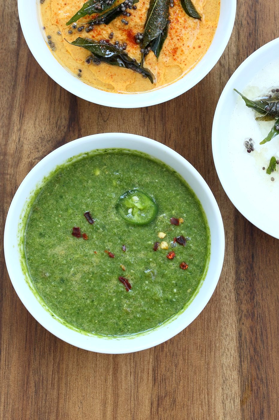 Easy Mint Chutney. Indian Mint Cilantro Chutney to serve with Snacks, Samosa, Chaat, pakoda /fritters, potato cutlets and more. Pudina chutney. Vegan Gluten-free Recipe | VeganRicha.com