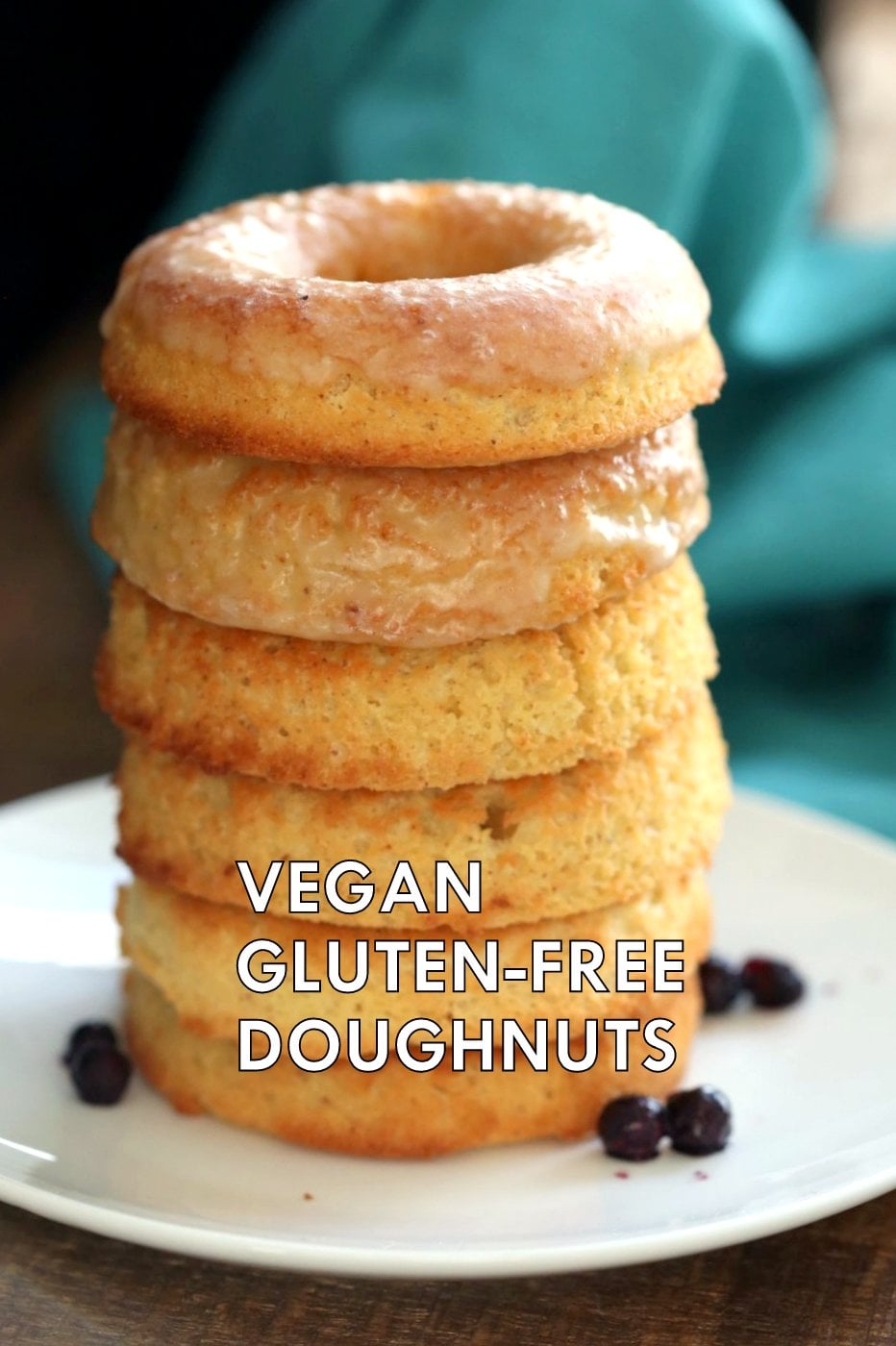 Vegan Gluten-free Lemon Donuts. 1 Bowl or Blender. These baked gluten free doughnuts are amazingly soft. They are grain-free, Easy, Zesty Chickpea flour Donuts.. Use lemon or lime. Baked Gluten-free Doughnuts. Vegan Glutenfree Grainfree Soyfree Recipe. Can be nutfree. VeganRicha.com