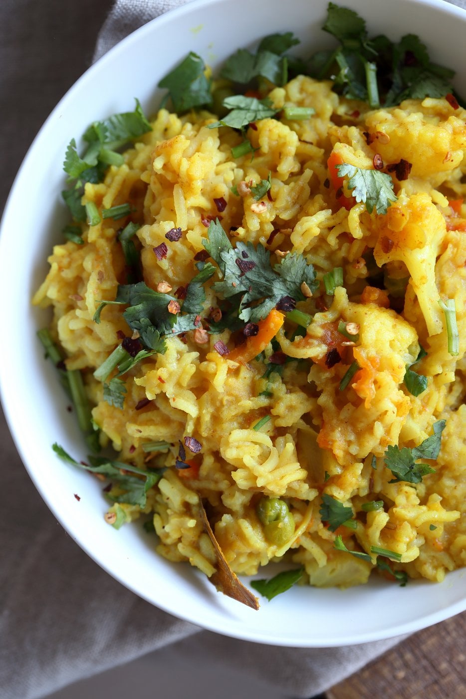 Khichdi in a Jar - Mixed Vegetable Kitchari Mix for Instant Pot or Saucepan. Easy Lentil Rice Soup with Veggies. Gift the jar full of lentils,, rice and spices. Empty into a pot with veggies of choice. Easy Weekday Dinner. Vegan Gluten-free Soy-free Nut-free Recipe. #vegan #veganricha