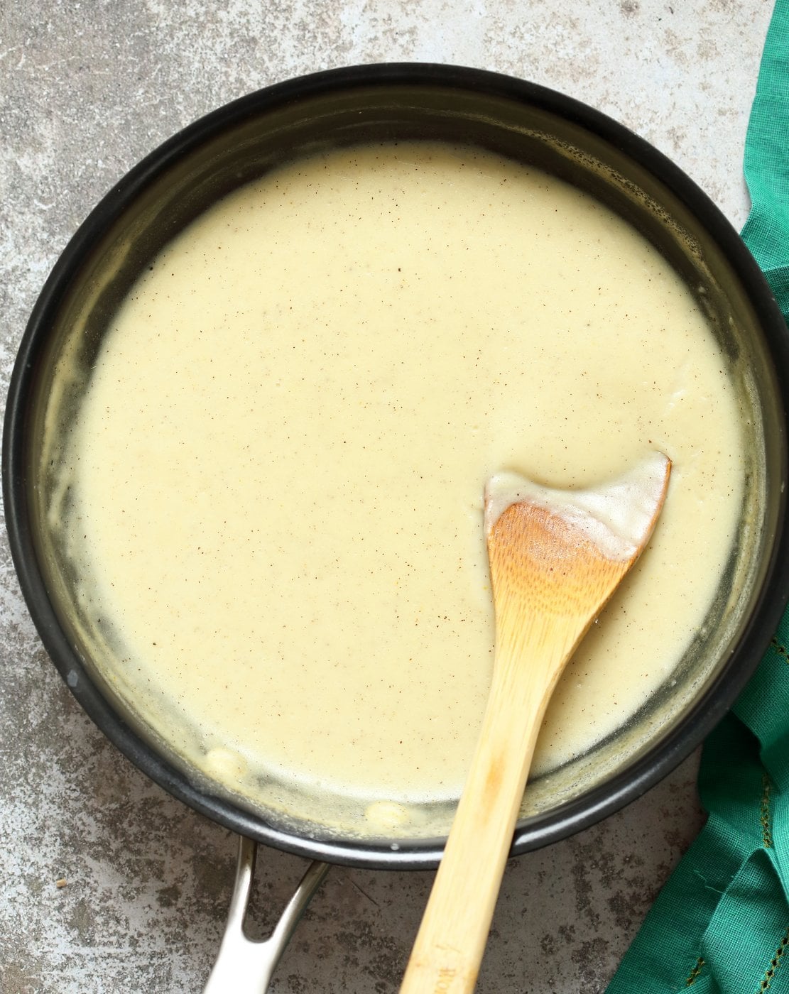 Thandai Phirni - Spiced Rice Flour Pudding for Holi Festival. Vegan Phirni Recipe with Thandai Masala mix. Vegan Indian #Dessert #Glutenfree #Soyfree. #vegan #veganricha | VeganRicha.com