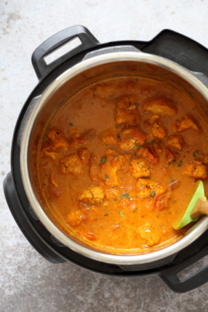 Instant Pot Tikka Masala - #Vegan Tikka Masala Sauce Recipe. Easy Tikka masala sauce, made in a Pressure Cooker. Saucepan option. Add veggies, tofu, chickpeas, vegan chickin subs. #Glutenfree #Soyfree #Nutfree #recipe #VeganRicha