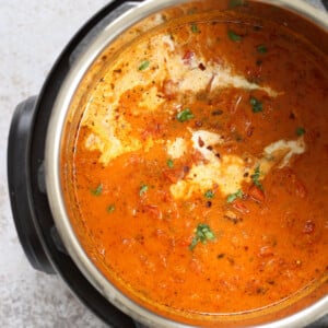 Instant Pot Tikka Masala - #Vegan Tikka Masala Sauce Recipe. Easy Tikka masala sauce, made in a Pressure Cooker. Saucepan option. Add veggies, tofu, chickpeas, vegan chickin subs. #Glutenfree #Soyfree #Nutfree #recipe #VeganRicha