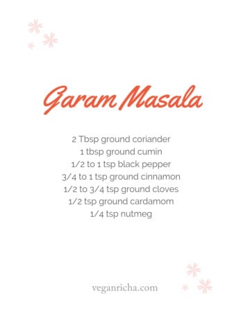 Homemade Spice Mixes for Gifts! Fresh spice blends take the meal from eh to wow. Gift these homemade mixes like garam masala, curry powder, cajun spice, pumpkin pie spice and more. Vegan Glutenfree Recipe