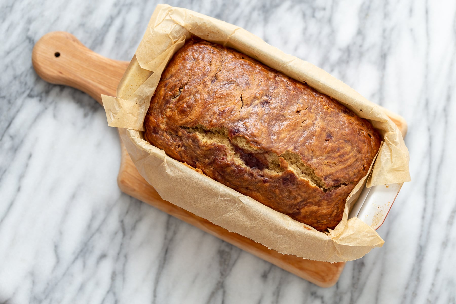 peanut butter and jelly cake a freshly baked vegan peanut butter and jelly cake in a loaf pan