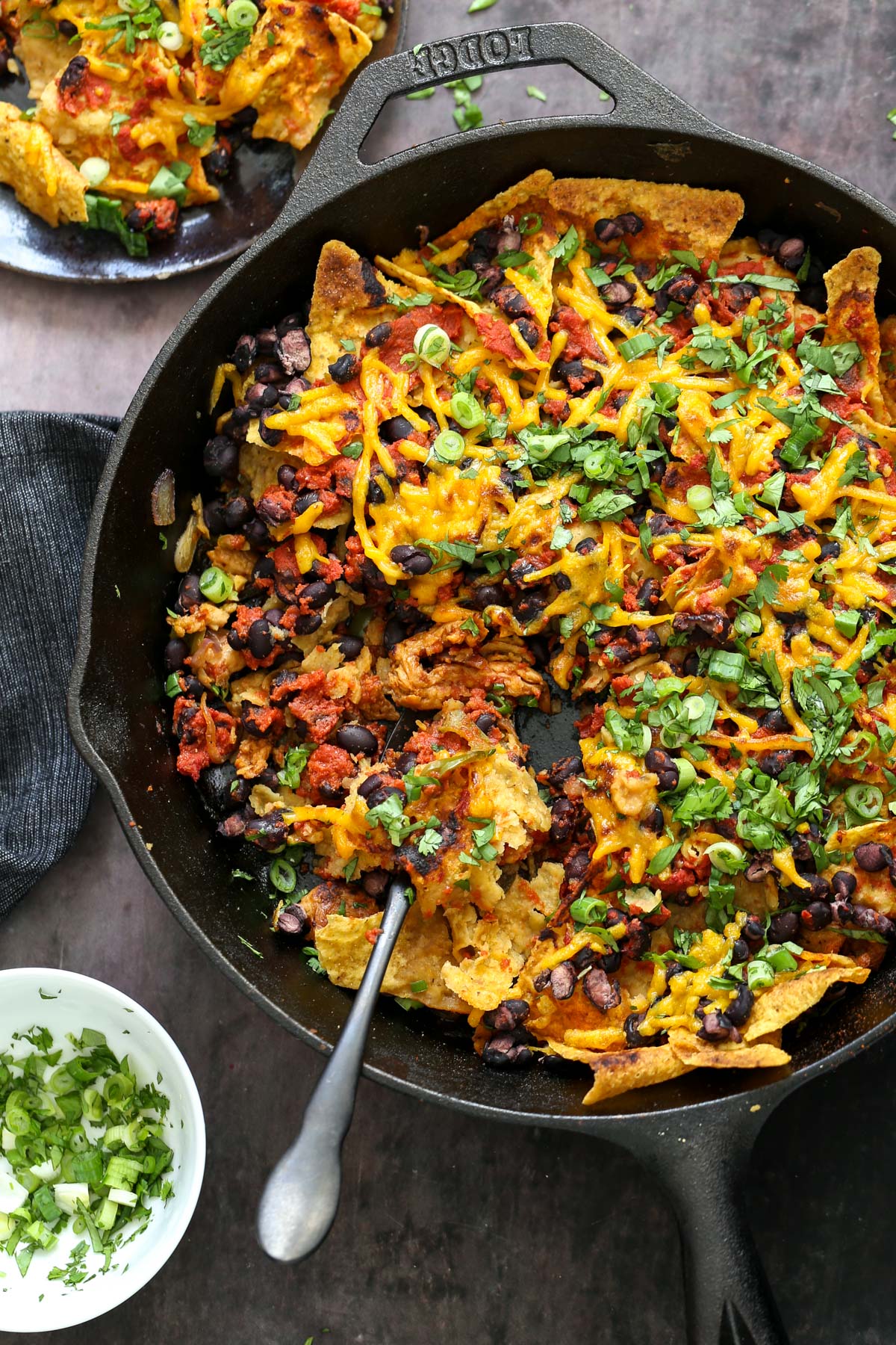 vegan skillet enchiladas vegan skillet enchiladas with a spoon