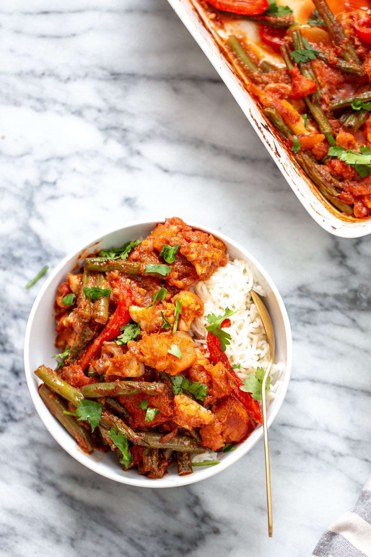 vegan vegetable casserole vegan vegetable casserole served with a side of rice