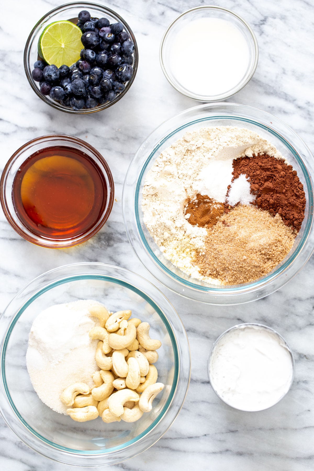 ingredients needed for making vegan vanilla ice cream sandwiches