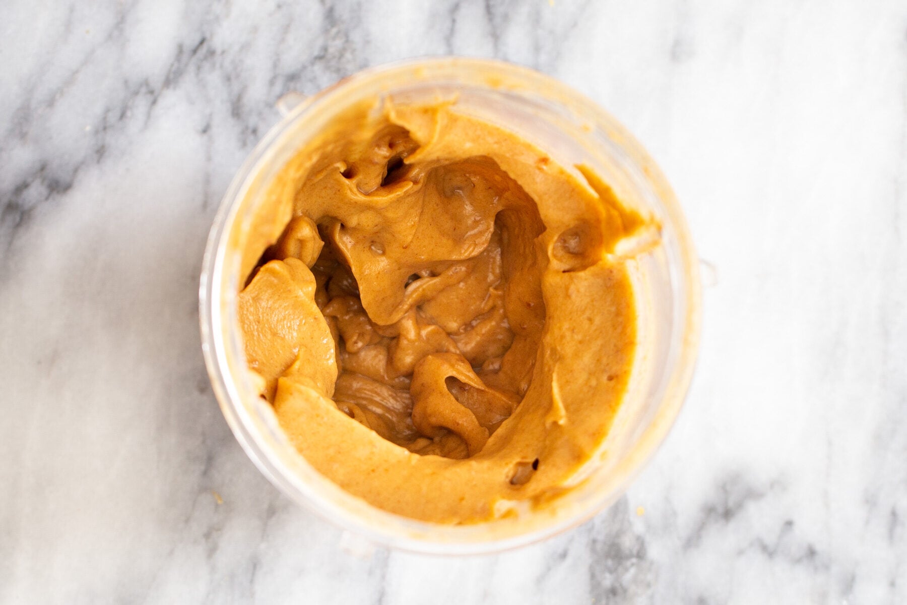 date caramel in a blender