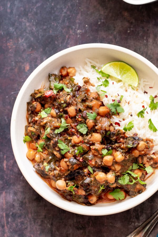 Baked Chana Saag