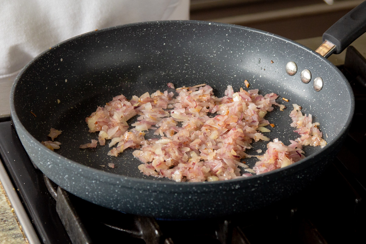 onions, after frying