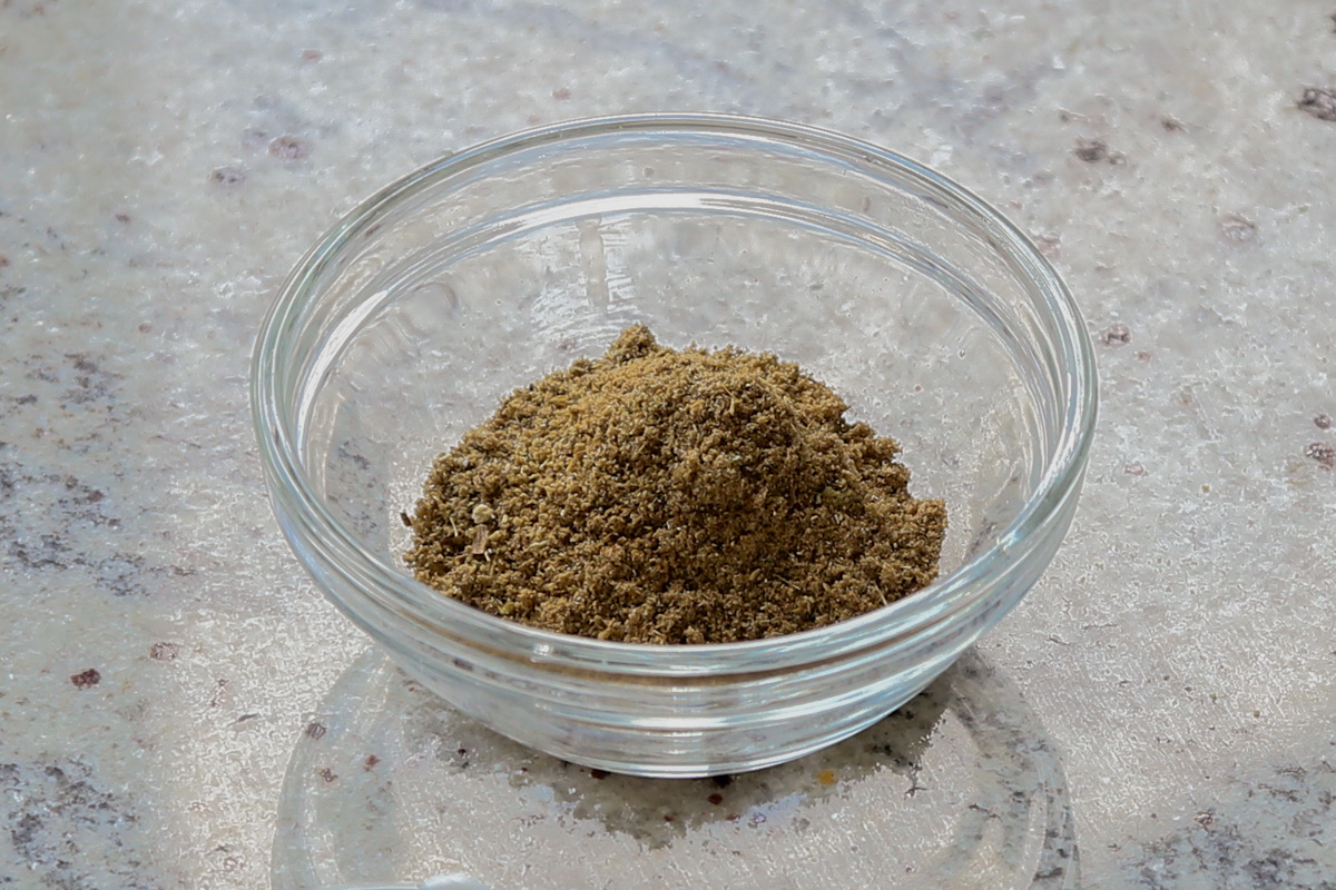 powdered spice mix in a bowl