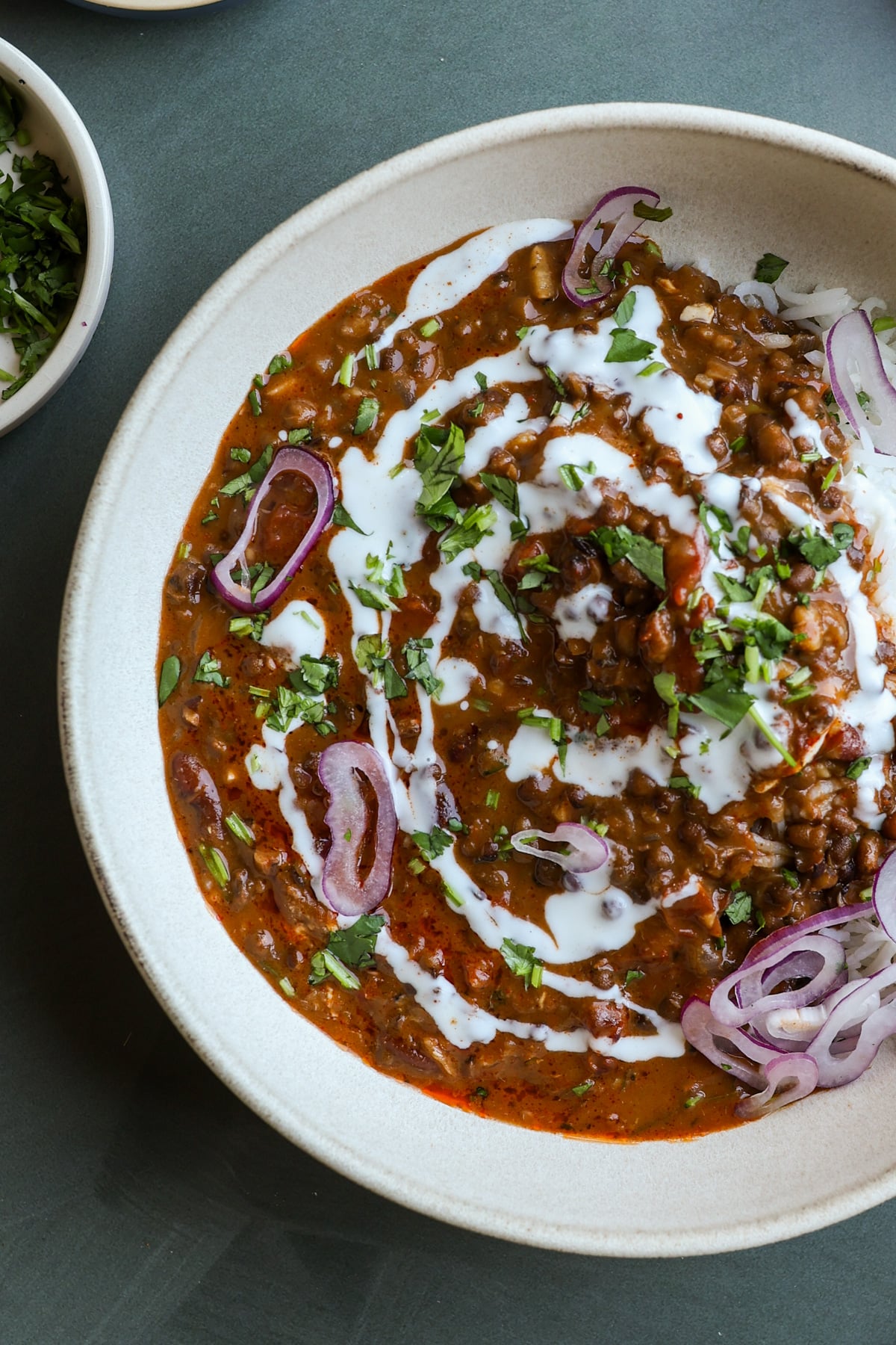 dal makhani in a bowl
